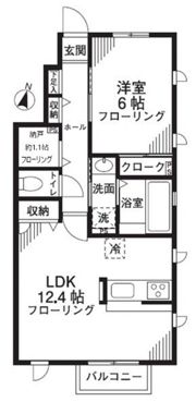 レフィナードの間取り画像