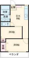 第二セイワコートの間取り画像