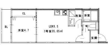 ハピネスベリー筑紫野の間取り画像