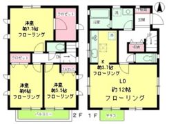 デザインコート弦巻の間取り画像