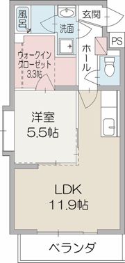 サンリッチの間取り画像