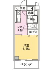 グランチェルト・Kの間取り画像