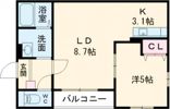 柏木町 30番マンション (仮)の間取り画像