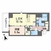 ラヴェール横川の間取り画像