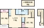 ラックハイムの間取り画像