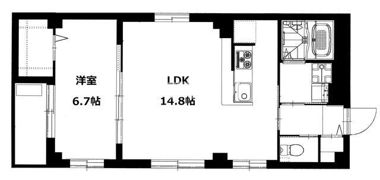 b’CASA Ikedaの間取り画像