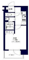 Dコート川崎駅前の間取り画像