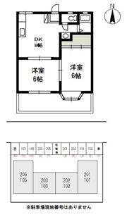 グランドールAの間取り画像
