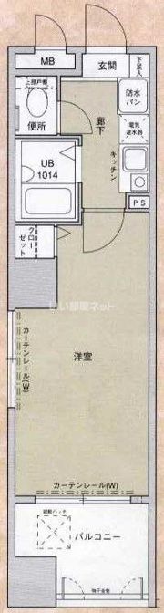 アクタス博多の間取り画像