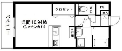 カトルパレ駅南の間取り画像