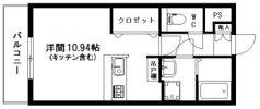 カトルパレ駅南の間取り画像