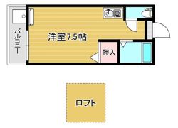 ピアーハイツの間取り画像