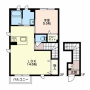 オーチャード上田原 Cの間取り画像