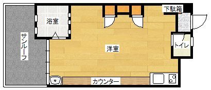 アミューゼ・エヴァの間取り画像