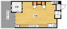アミューゼ・エヴァの間取り画像