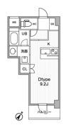 JMFResidence町田の間取り画像