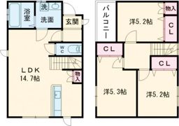 Plant Village上野田の間取り画像