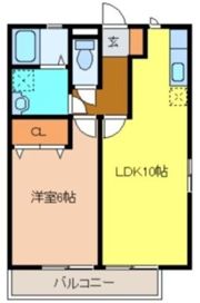 フルール Aの間取り画像