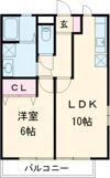 フルール Aの間取り画像