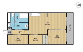 サトウン高城の間取り画像