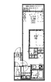 KEIAI RESIDENCE せんげん台Ⅳ(ケイアイレジデンスセンゲンダイフォー)の間取り画像