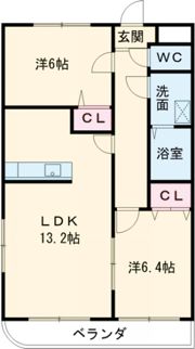 Comfort palaceの間取り画像