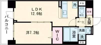 AXIA草津DCの間取り画像