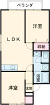 アルテスタ牟呂の間取り画像