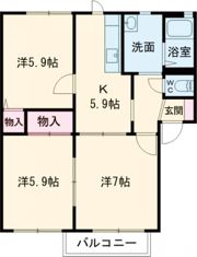 グリーンプラ―サの間取り画像