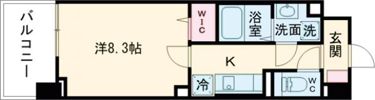 AXIA草津DCの間取り画像