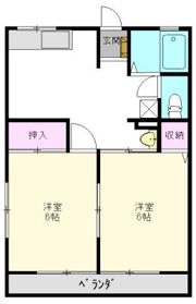シティハイムMIKI B棟の間取り画像