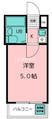 ニチエーイン立川の間取り画像