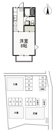S.T.Villa TSUSHIMA Aの間取り画像