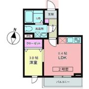 メリディアン利府加瀬 弐番館の間取り画像