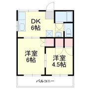 山本ハイツの間取り画像