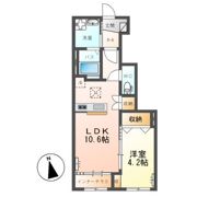 エトワール タケの間取り画像