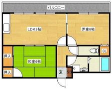 カーサベルデの間取り画像