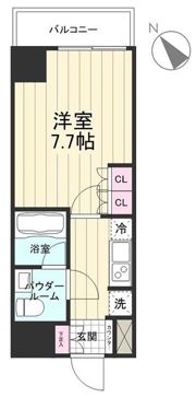 AZEST立川Ⅱの間取り画像