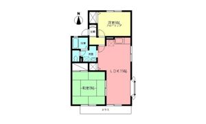 ファミール陽光台Aの間取り画像