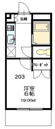 メゾンM＆Kの間取り画像