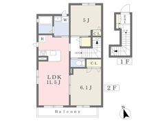 アビイ・ロードAの間取り画像