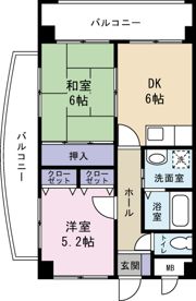 ブウル・ヴァール足原の間取り画像