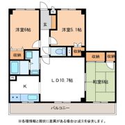 ロイヤルレインボー可児の間取り画像