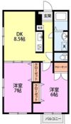 エムズプレイスの間取り画像