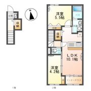 エトワール タケの間取り画像