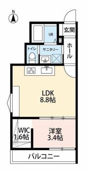 Crestの間取り画像