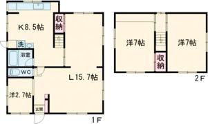 和歌山市 大谷戸建て（831-13）の間取り画像