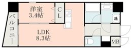 ラ・シック光の森の間取り画像