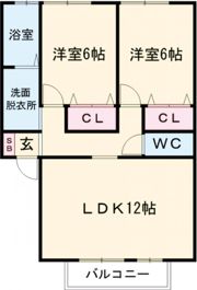 サンガーデンの間取り画像