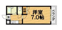 ヒューマンハイツの間取り画像